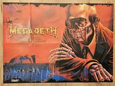 MEGADETH - Riesiges Poster von 2012 - 75 x 55...