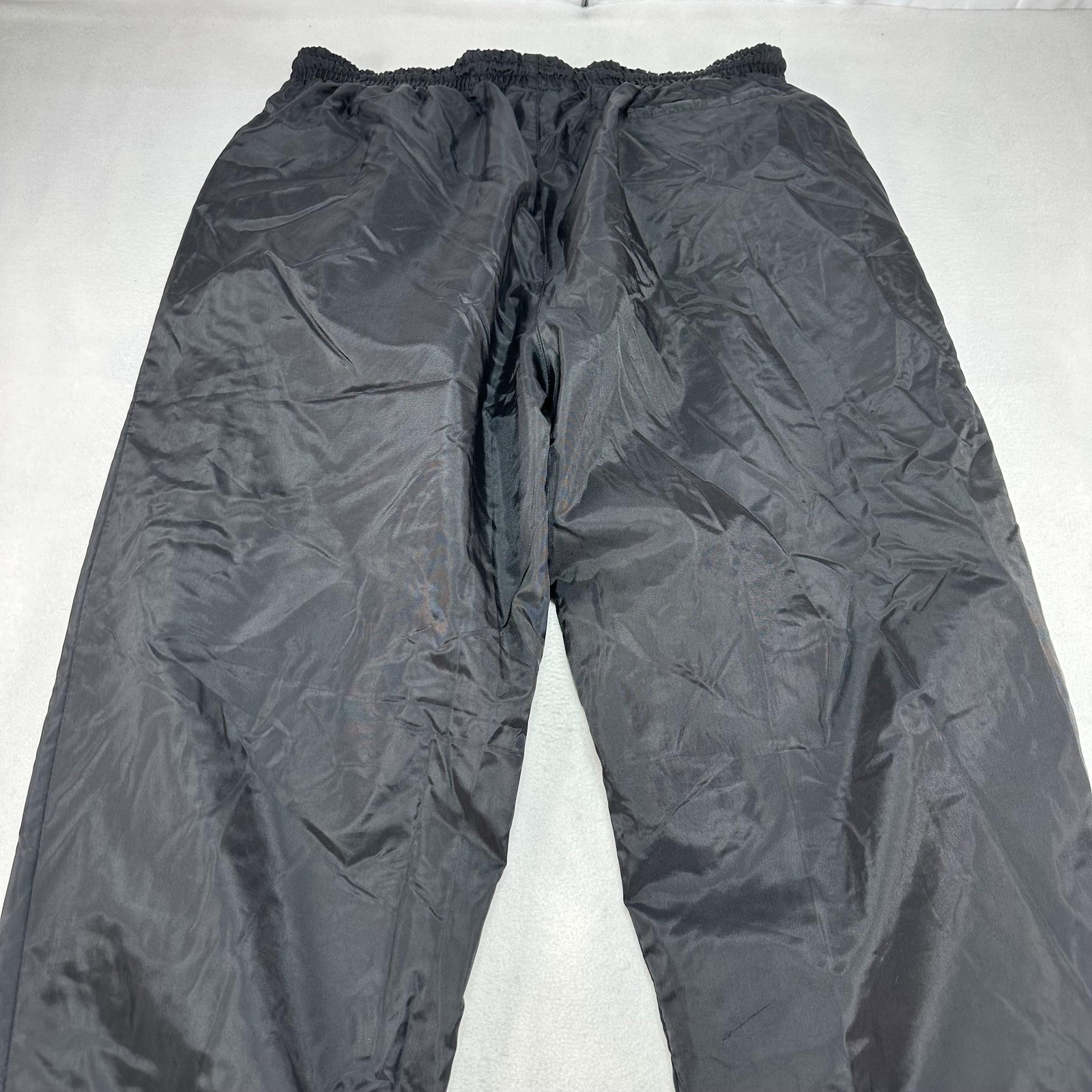 Vintage Marlboro Unlimited Pants Mens XL Black Fleece Lined Ski Snow 90s Nylon image 7