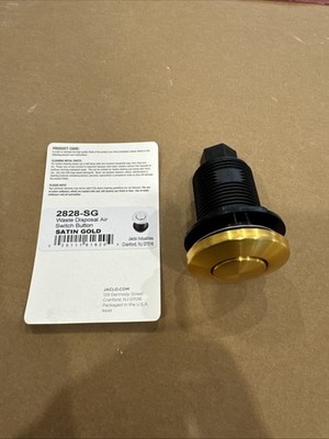 Jaclo Waste disposal air Switch button Satin gold 