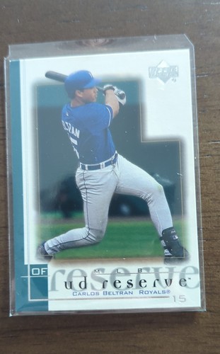 2001 Upper Deck Reserve Carlos Beltran #56 card