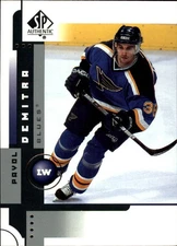 2001-02 SP Authentic #75 Pavol Demitra - HKY