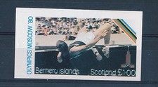D160223 Olympics Moscow 1980 S/S MNH Proof Bernera Islands