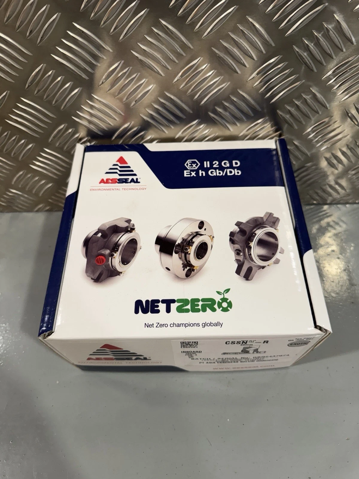 AESSEAL Netzero Single Cartridge CSSN-R 40mm 12162797 Brand New 3