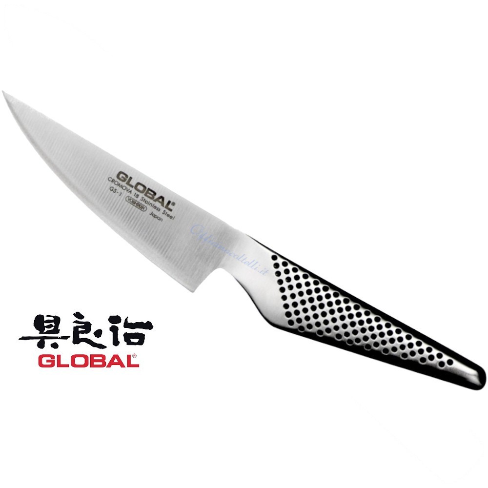 Coltello Bistecca Global GS1 11cm: Eleganza Giapponese a Tavola