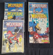 Lot Of 5 Marvel Wolverine Comics #3-37 (Origi...
