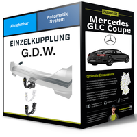Abnehmbare AnhäNgerkupplung für Mercedes GLC Coupe 2019-2023 Typ C253 G.D.W. NEU