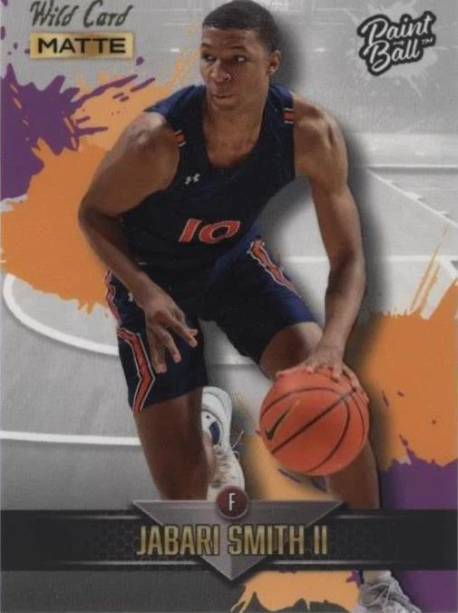 White-Orange Splatter