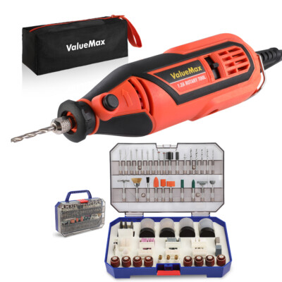 1.2Amp Corded Dremel Rotary Tool Kit With 306PC Rotary Tool Dremel Accessory Kit