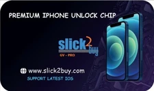 SLICK2BUY GV-PRO  IPHONE UNLOCK CHIP 6S - 13 PRO , NEW SOWTWARE 2025, IOS 18.x,x
