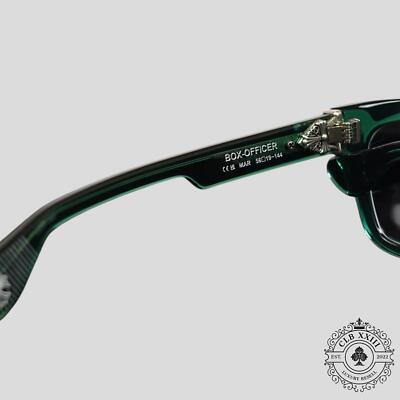 Chrome Hearts Box Officer Sunglasses in Marine | eBay