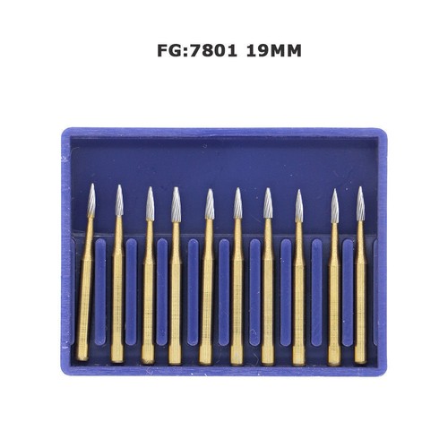 10 Pcs Dental Carbide Steel Trimming Finishing Burs Tungsten Bur FG Handpiece - Afbeelding 118 van 193