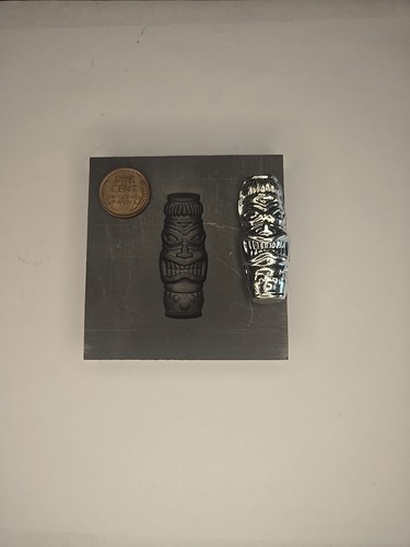 Tiki 3D Graphite Ingot Mold for Gold Silver Copper Melting Casting Refining - Picture 3 of 3