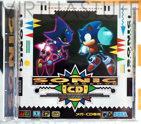 SONIC THE HEDGEHOG CD, SEGA MEGA CD, NTSC JAPAN MARKET, COLLECTIBLE CONDITION !!