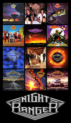 NIGHT RANGER album discography magnet (4.5