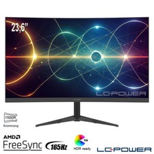 B-Ware - LC-Power - Monitor LC-M24-FHD-165-C-V2 - 23,6", FHD-Auflösung, 165Hz