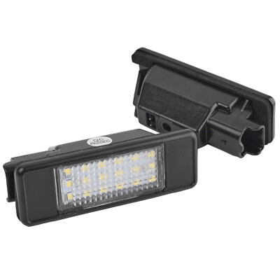 2x KENNZEICHENLEUCHTE LED KENNZEICHENBELEUCHTUNG FÜR NISSAN QASHQAI NOTE JUKE