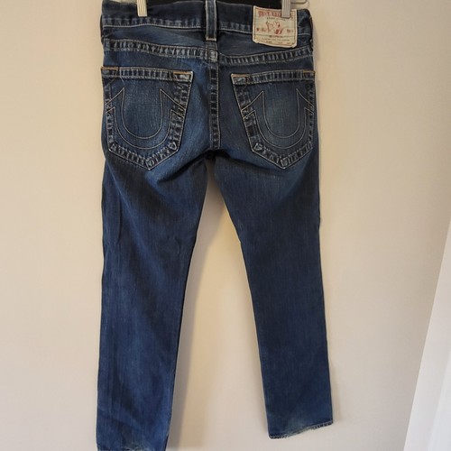 True Religion Vintage Men's World Tour Bobby Jeans 29x34 Made in USA - Picture 5 of 19