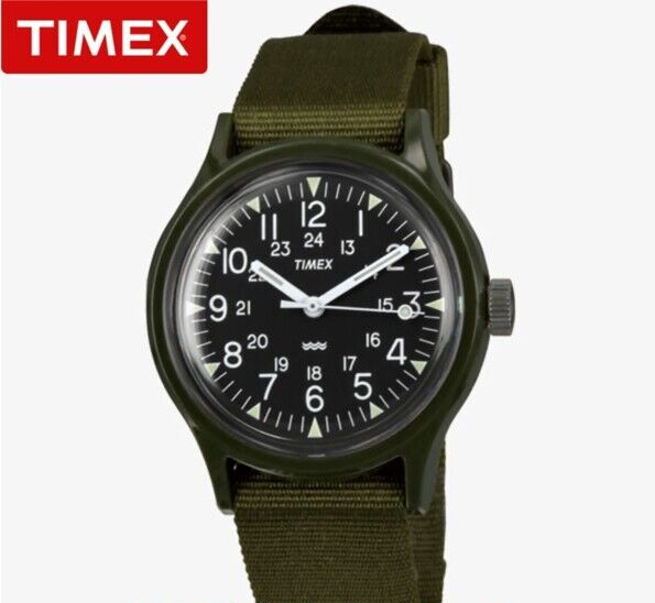 Timex Watch Original Vietnam Camper TW2P88400 Green