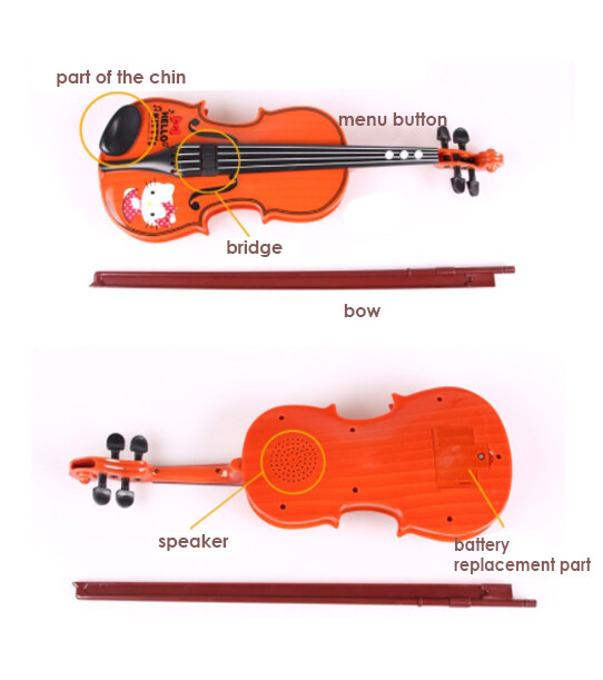 Digital ventus Hello Kitty Violin toy