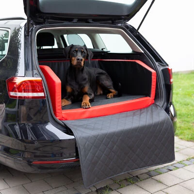 CopcoPet Two Orthopädisch Transportbett Kofferraum Autoschondecke Autohundebett