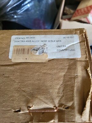 NOS Honda 04 TRX 450r  DG Performance Alloy Nerf Bars