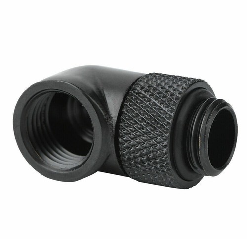 G1/4 90 Degree Tube Fitting Elbow Connector for Computer PC Water Cooling - Photo 7/10
