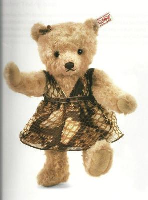 STEIFF ''JANE TEDDY BEAR'' EAN 034992 ALPACA- LIM ED - PARADISE JUNGLE COLLECTION