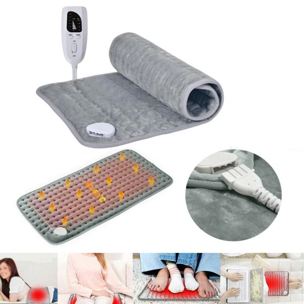 Winter Warm Foot Heater Heated Blanket Heating Pad Electric Blanket Warmer  Heat | eBay