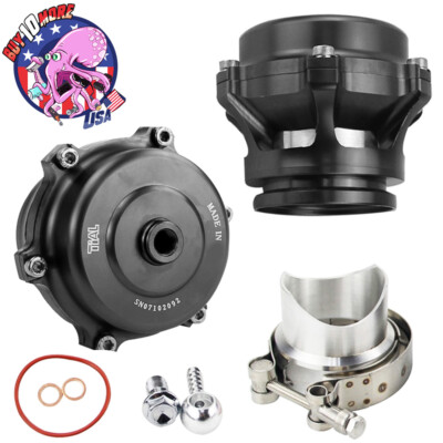 Q Series 50mm Blow Off Valve BOV fits TIAL Flange & Springs BLACK (Ver 2) - USA