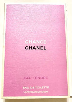 Carded CHANEL EAU TENDRE-Chance Travel Size Spray 1.5ml / 0.05oz