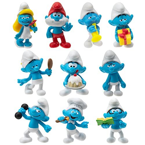 smurf スマーフ 限定フィギュア 2010年 The Smurfs 40TH Anniversary Classic Figure 10 Pack