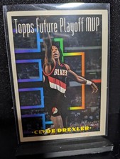 1993-94 Topps GOLD Future Playoff MVP Clyde Drexler Portland Trail Blazers #206