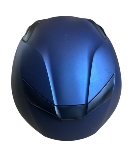 HJC i10 Motorcycle Helmet Semi Flat Metallic Blue DOT i-10 Large - Picture 3 of 9
