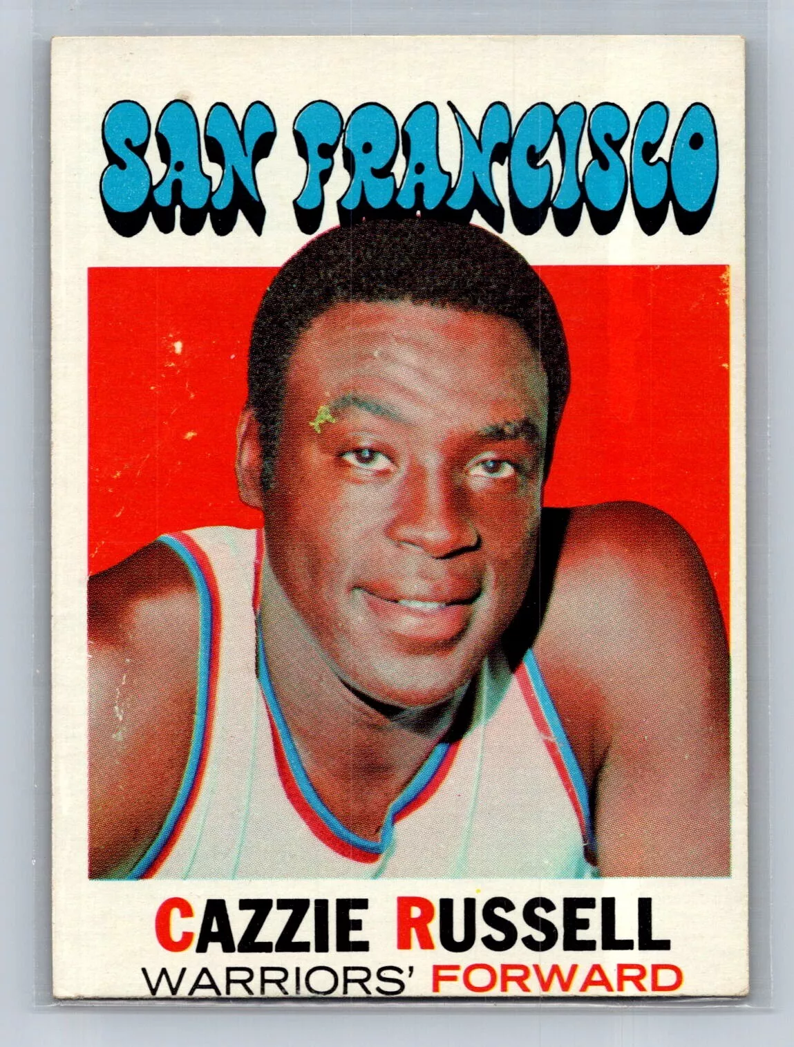 Cazzie Russell trading card