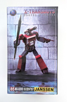 X-Transbots MX-27 Janssen Transformers Masterpiece Autobot Perceptor Complete