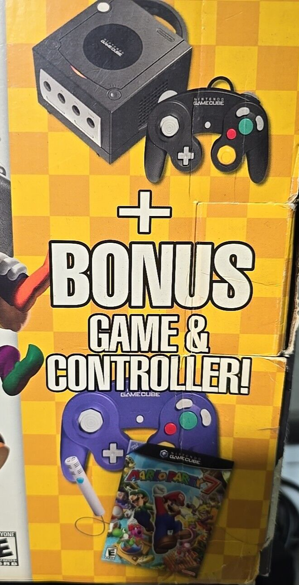 Nintendo Gamecube Mario Party 7 With Bonus Game and Controller | eBay