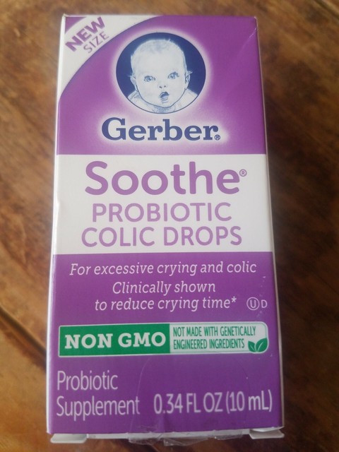 gerber soothe probiotic drops ingredients