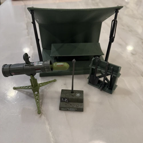 GI Joe Bivouac Battle Station 100% Complete 1984 Beautiful Minty Condition!!!!!!