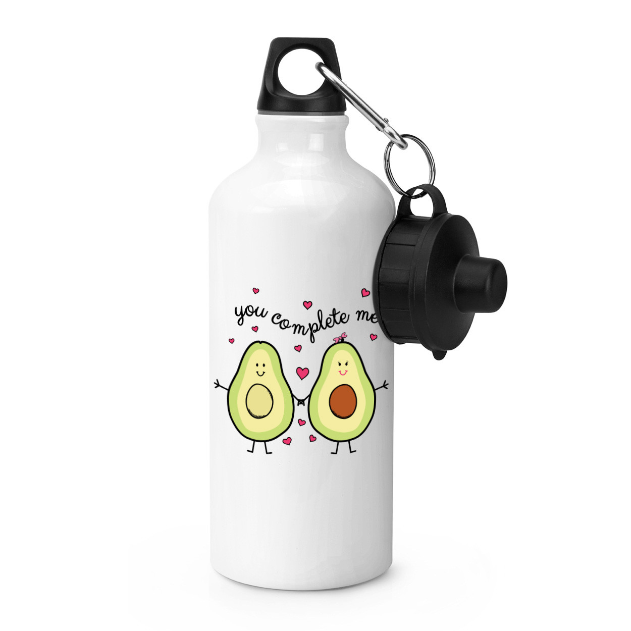 Avocado You Complete Me Sports Drinks Water Bottle
