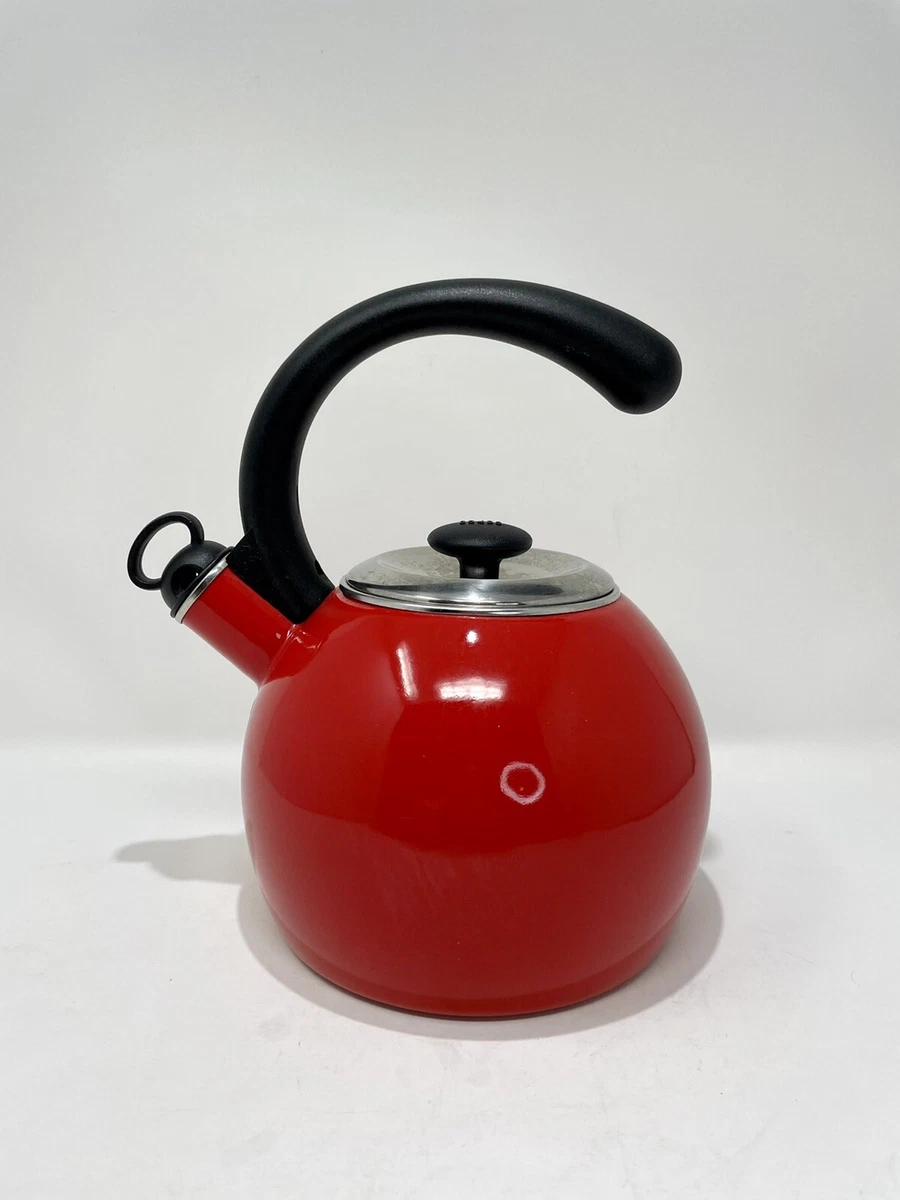 Stainless Steel Whistling Tea Kettle - 2.1 Quarts, Stovetop