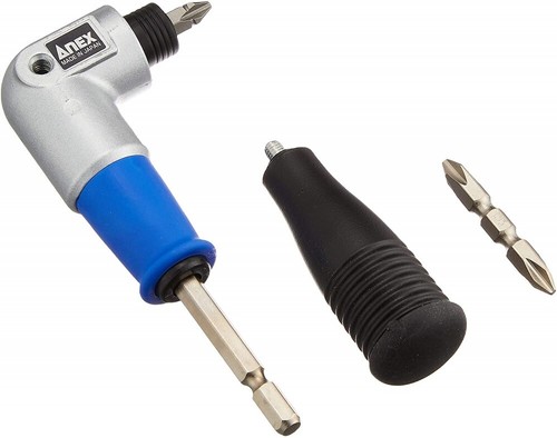 Anex Super Mini L-Shaped Adapter for Electric Screwdrivers AKL-560