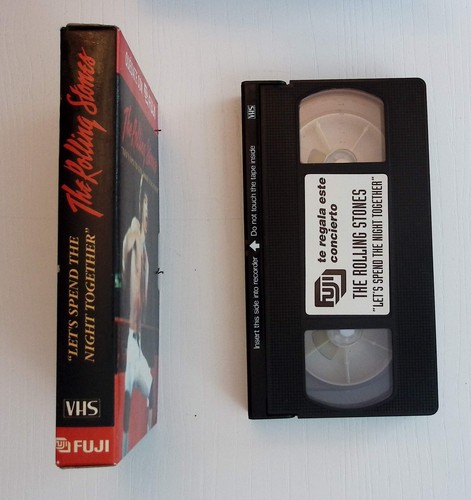 ROLLING STONES - LET'S PASS THE NIGHT TOGETHER (RUBAN VHS PROMOTIONNEL FUJ - Photo 3/3