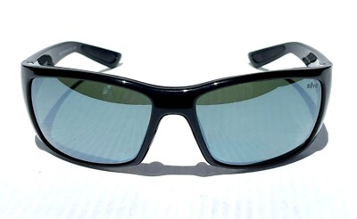 NEW Revo DEXTER Shiny Black POLARIZED Gray Glass Sunglass 1127 01