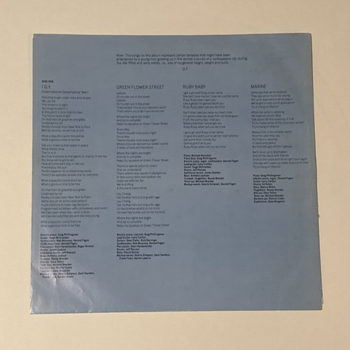 Donald Fagen – The Nightfly, Steely Dan, In Shrink, Hype Stkr, 1-23696 - 第 5/10 張圖片