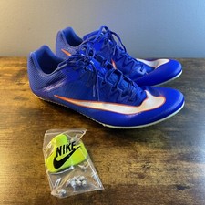 Nike Men's Rival Sprint Track Spikes Racer Blue/Lime DC8753-401 Size 14 NWOB