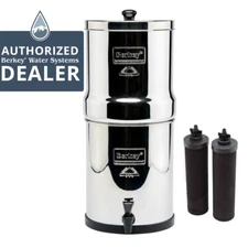 BRAND NEW Big Berkey Water System w/2 BB9-2 Filters Authorized Dealer Warranty!!