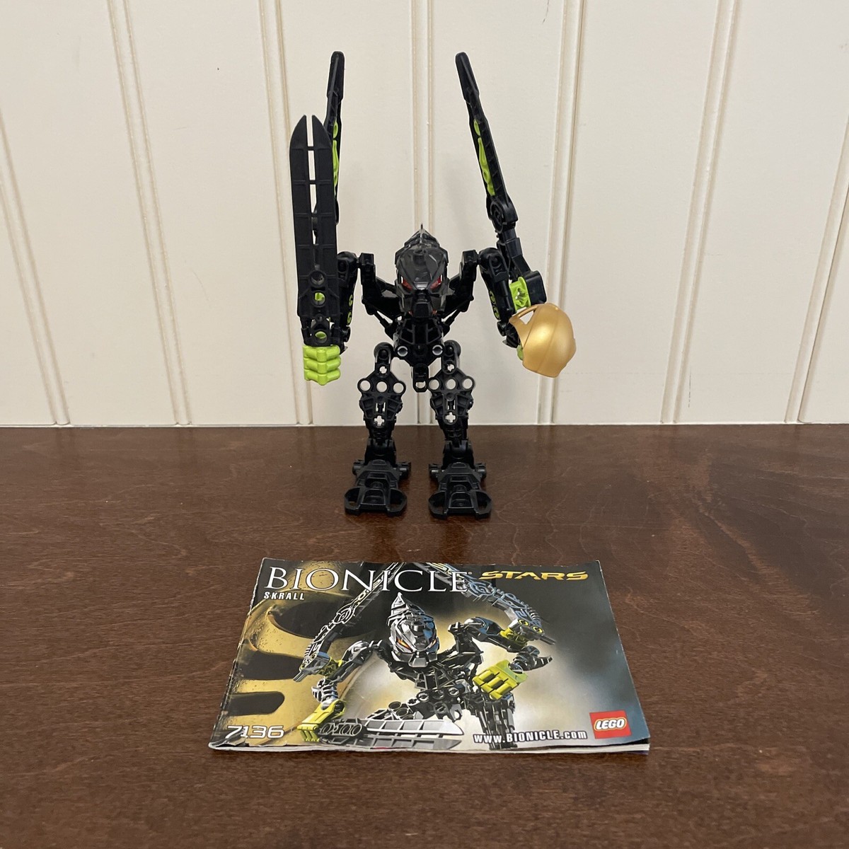 LEGO Bionicle Stars: Skrall 7136 (2010) Complete Set With