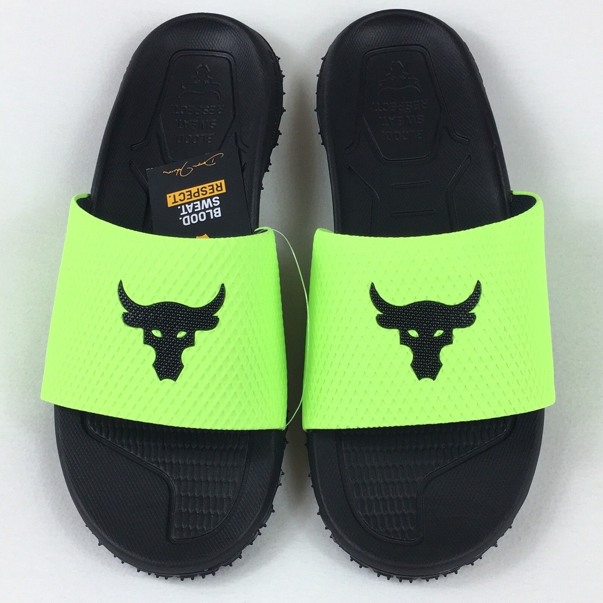 Under armour project rock  Blood Sweat Respect slides - 3025237 Project Rock | Under Armour SG main image 3