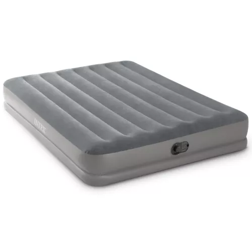 Intex Luftbett Gästebett Prestige Mid-Rise 203 x 152 x 30 cm mit USB Pumpe