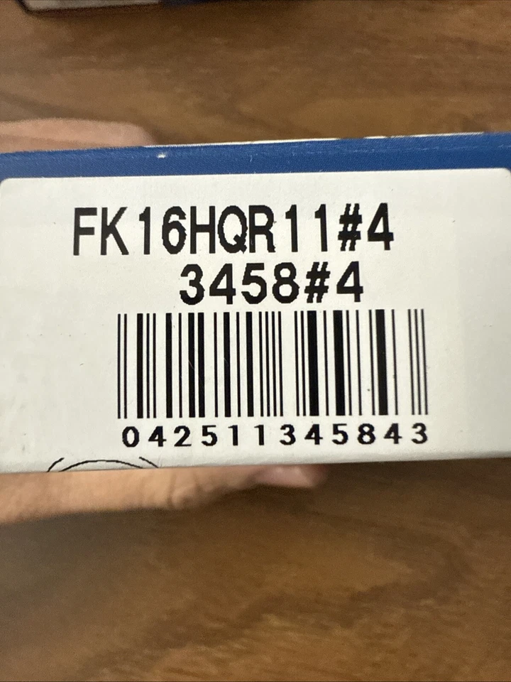 4 piezas bujías de iridio larga duración DENSO OEM FK16HQR11 3458 para Hyundai Tucson Foto 2 de 2